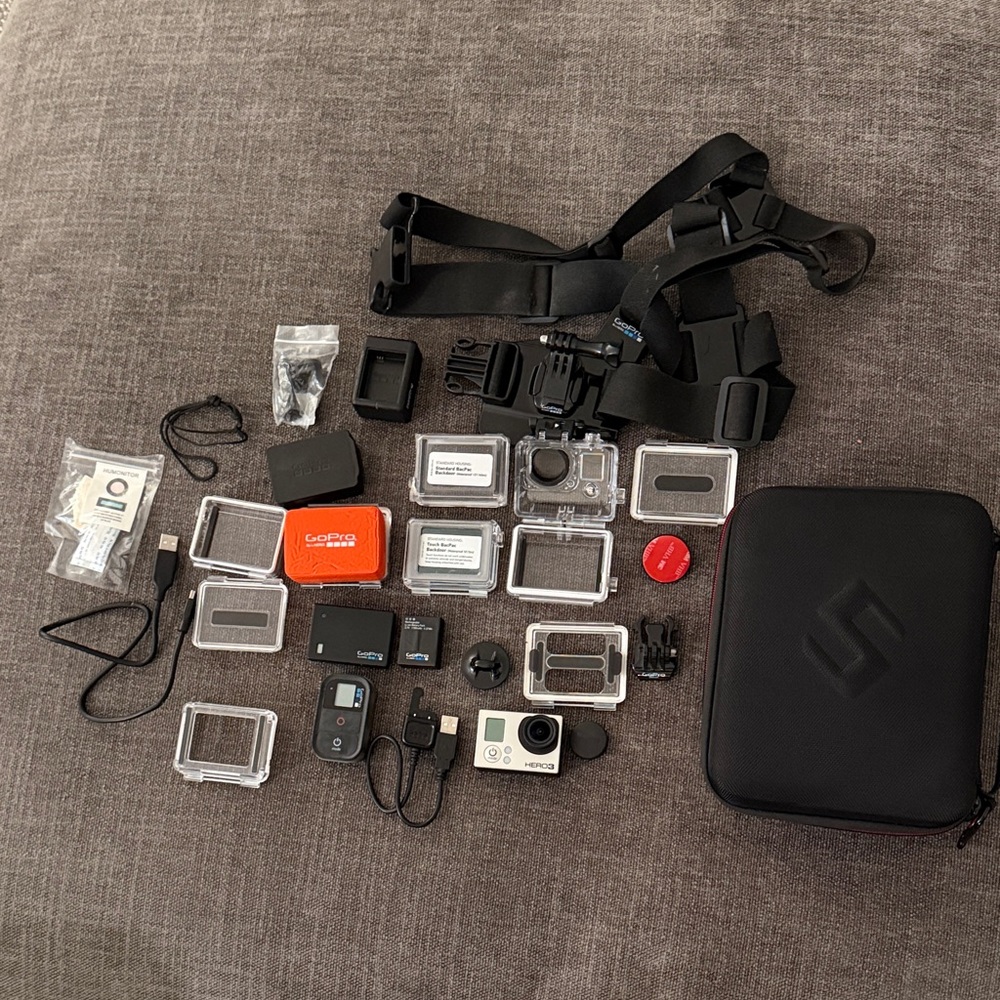 GoPro Hero3 Action Camera Bundle - Black